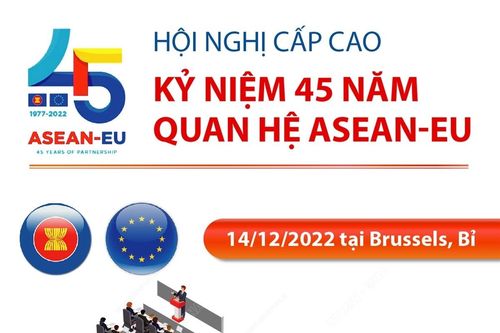 Hội nghị Cấp cao kỷ niệm 45 năm quan hệ ASEAN-EU