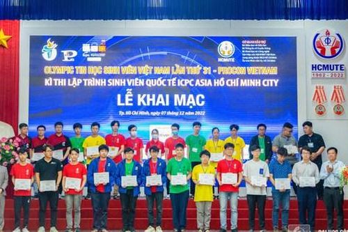 Sinh viên Trường Đại học Công nghiệp Hà Nội đạt thành tích cao tại Kỳ thi Olympic Tin học Sinh viên Việt Nam lần thứ 31
