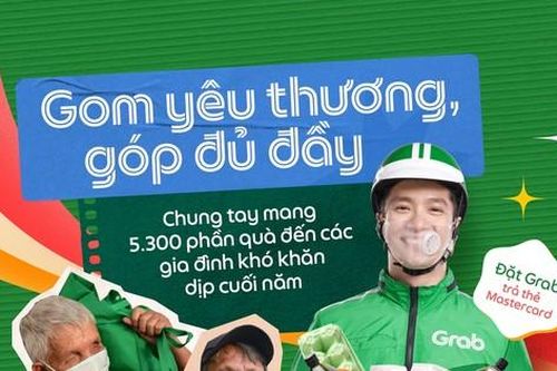 Mastercard và Grab Việt Nam tiếp tục triển khai dự án hợp tác 'Trao sẻ chia, nhận nụ cười'