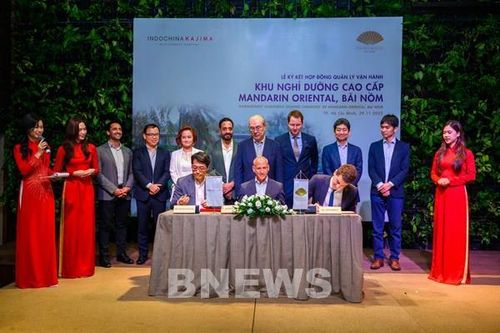Indochina Kajima hợp tác với Mandarin Oriental quản lý vận hành dự án nghỉ dưỡng cao cấp