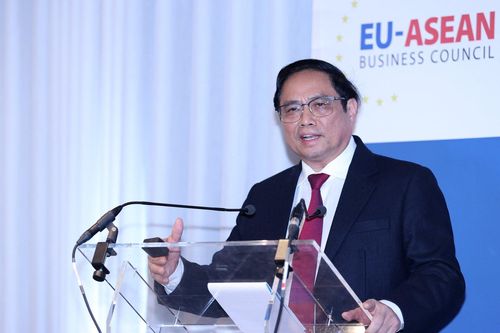 Thủ tướng nêu 5 thông điệp tại Hội nghị Thượng đỉnh Kinh doanh ASEAN-EU