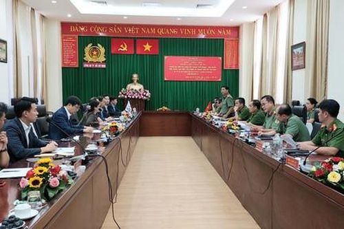 Công an TPHCM tiếp đoàn đại biểu Sở Cảnh sát TP.Busan, Hàn Quốc