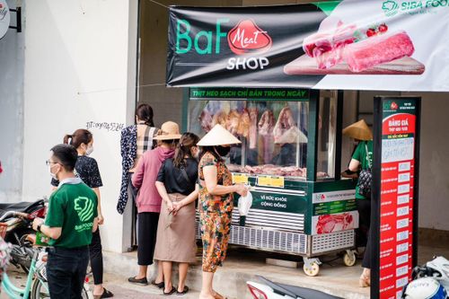Chuỗi thực phẩm SIBA Food độc quyền phân phối thịt heo ăn chay BaF Meat