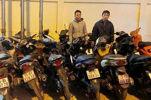 Triệt phá đường dây trộm cắp và tiêu thụ xe máy ở Hải Phòng
