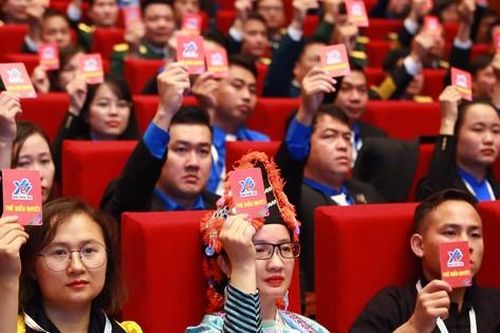 Phiên trọng thể Đại hội đại biểu toàn quốc Đoàn TNCS Hồ Chí Minh lần thứ XII