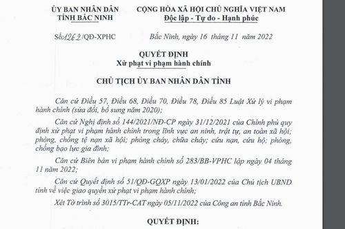 Xử phạt hơn 300 triệu đồng Công ty Đầu tư Châu Á - Thái Bình Dương
