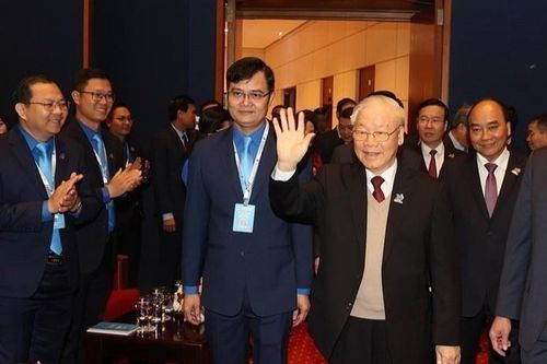 Tổng bí thư dự phiên trọng thể Đại hội Đoàn toàn quốc lần thứ XII