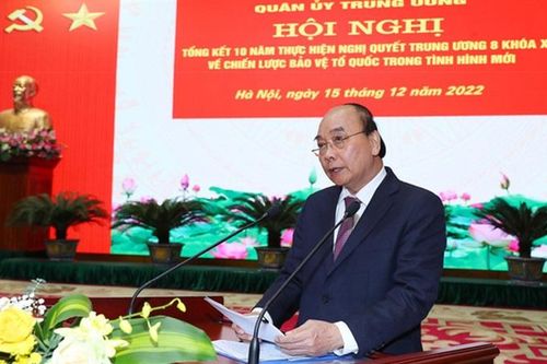 Tổng kết 10 năm thực Nghị quyết Trung ương 8 (khóa XI) về Chiến lược bảo vệ Tổ quốc trong tình hình mới