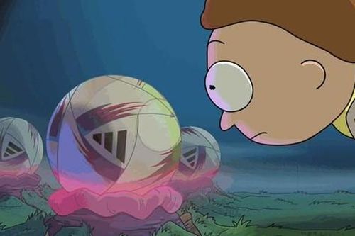 adidas ra mắt trái bóng 'Al Hilm' cùng phim ngắn kết hợp với 'Rick and Morty'