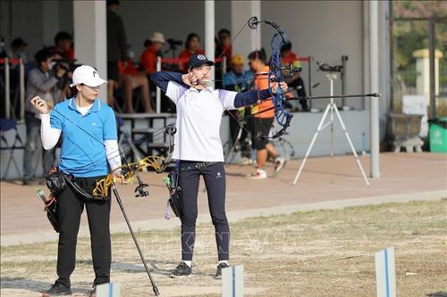 Đại hội Thể thao toàn quốc 2022: Hà Nội tạm dẫn đầu môn Bắn cung