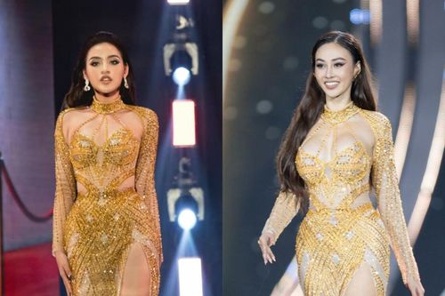 Trần Thanh Tâm 'xin vía' đầm của Á hậu Tuyết Như: Vương miện ngày càng gần