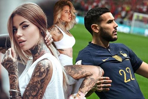 Cầu thủ Theo Hernandez và chuyện tình từng dính thị phi với bạn gái mê xăm trổ