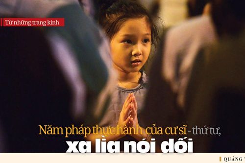Năm pháp thực hành của cư sĩ: (4) Xa lìa nói dối