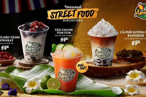 Café Amazon Vietnam ra mắt 3 món mới lấy cảm hứng từ ẩm thực đường phố Thái