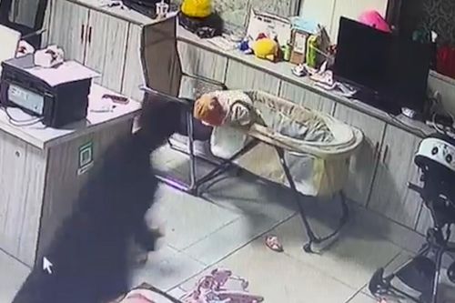 Người mẹ 'nhanh như chớp' cứu con ngã khỏi chiếc nôi ở Trung Quốc