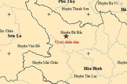 Động đất ở Hòa Bình gây rung chấn khu vực xung quanh