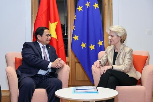 Thủ tướng Chính phủ Phạm Minh Chính gặp lãnh đạo các nước và đối tác châu Âu
