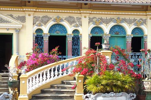 Độc đáo làng bông giấy ở xứ dừa