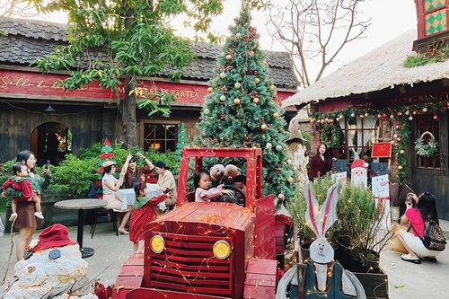 Giới trẻ Biên Hòa nô nức 'check-in' Giáng sinh