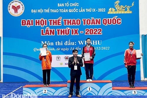 Đại hội Thể thao toàn quốc lần thứ 9-2022: VĐV Đỗ Phương Anh đoạt HCV nội dung thái cực kiếm nữ