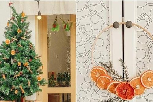 Mẹo hay mùa Giáng Sinh: Trang trí cho nhà xinh hết nấc với bộ đôi cam sấy và quế thanh