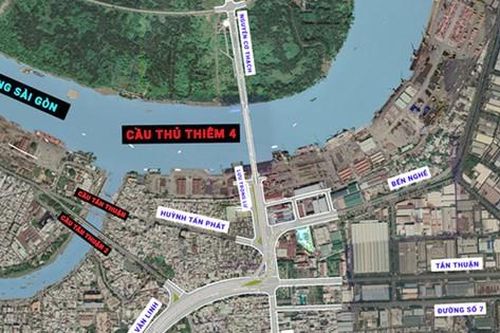 TPHCM chuẩn bị đầu tư xây dựng cầu Thủ Thiêm 4