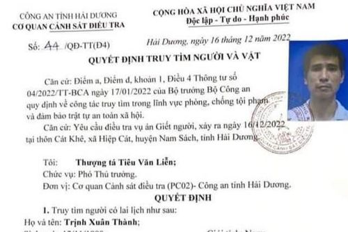 Truy tìm nghi phạm phóng hỏa đốt nhà, giết người ở Hải Dương