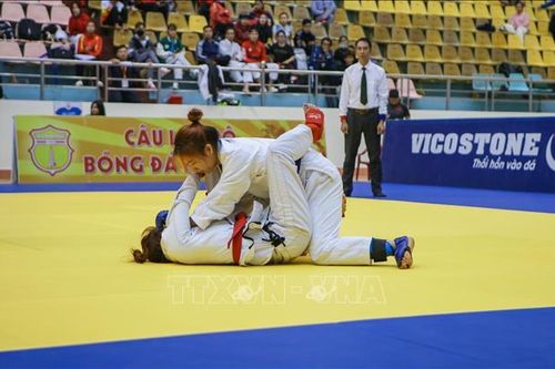 Đoàn thể thao Nam Định gây ấn tượng ở môn Jujitsu