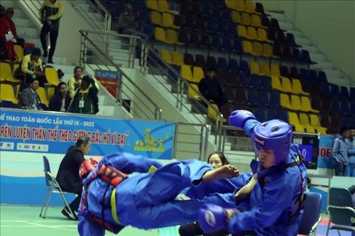 Đại hội Thể thao toàn quốc 2022: Thêm nhiều Huy chương Vàng môn Wushu và Vovinam