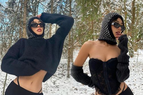 Á hậu Thảo Nhi 'thả dáng' giữa thời tiết âm độ: Trời lạnh nhưng body của chị thì hot