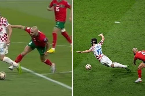 Tại sao trọng tài không cho Croatia hưởng quả penalty dù Gvardiol bị phạm lỗi trong vòng cấm?