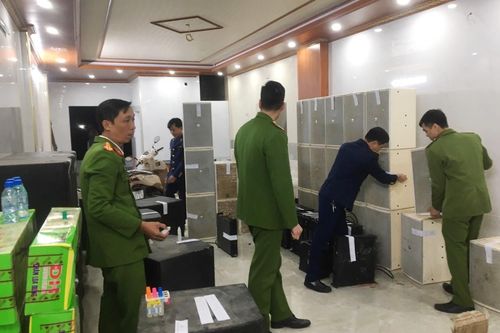 Cục QLTT Nam Định: Tạm giữ số lượng lớn thiết bị âm thanh