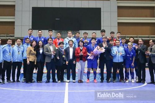 Chủ nhà Hà Nội giành tấm HCV môn futsal nam