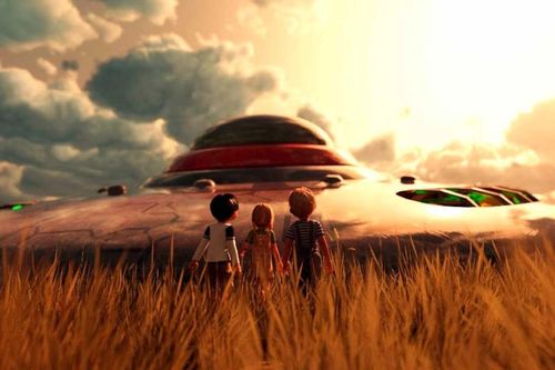 UFO từng đến một trường học ở châu Phi?