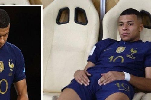 Mbappe không giấu được thất vọng sau thất bại ở chung kết