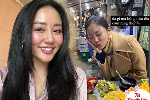Hà Nội lạnh 10 độ làm da khô sần, Văn Mai Hương vẫn vững phong độ tươi như hoa
