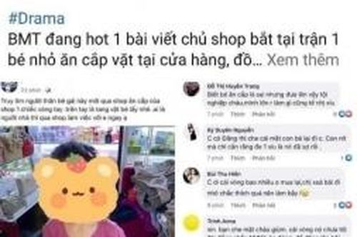 Vụ cháu bé 5 tuổi bị bêu rếu trên mạng xã hội: Gia đình muốn chủ cửa hàng xin lỗi công khai