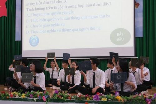 Tổ chức thi 'Rung chuông vàng' tìm hiểu pháp luật