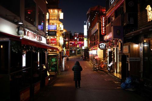 Itaewon vắng lặng trước thềm Giáng sinh