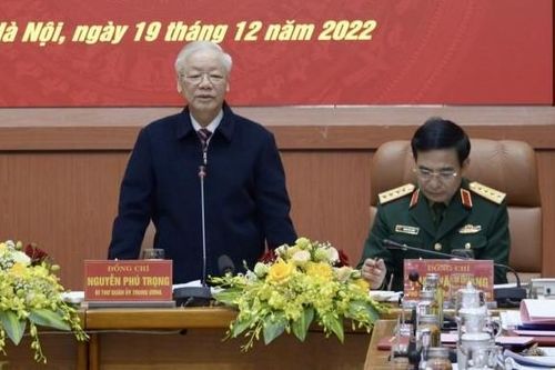 Tổng Bí thư yêu cầu Quân đội phải giữ gìn cho được truyền thống, danh dự