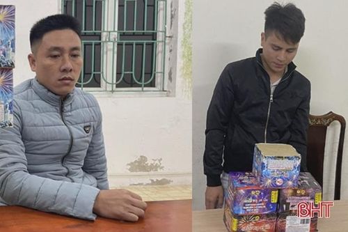 Công an TP Hà Tĩnh liên tiếp bắt giữ các đối tượng tàng trữ pháo nổ