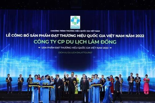 Dalattourist tự hào 2 kỳ liên tiếp được công nhận Thươnghiệu Quốc gia Việt Nam