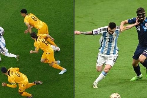 Khả năng qua người và kiến tạo của Messi năm 13 tuổi hóa ra giống y như ở World Cup 2022