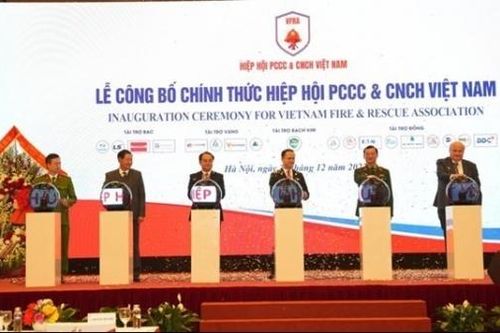 Ra mắt Hiệp hội Phòng cháy chữa cháy và Cứu nạn cứu hộ Việt Nam