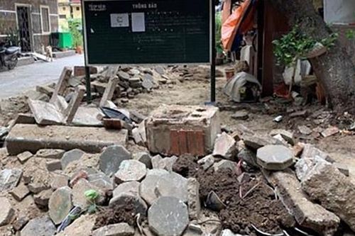 Hà Nội: Cuối năm lại tái diễn cảnh vỉa hè bị đào xới