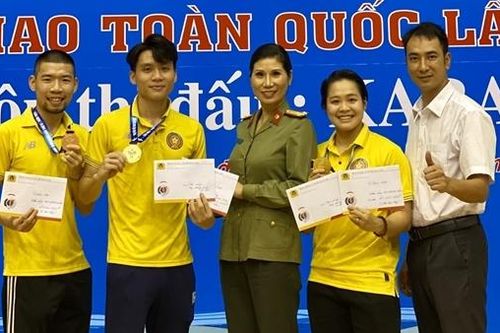 Bế mạc Đại hội Thể thao toàn quốc lần thứ IX: Đoàn Thể thao CAND giành được 72 huy chương