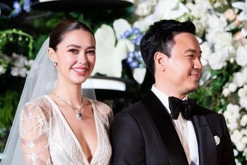 Dàn sao Thái dự lễ cưới 'bông hồng lai' Patricia Good