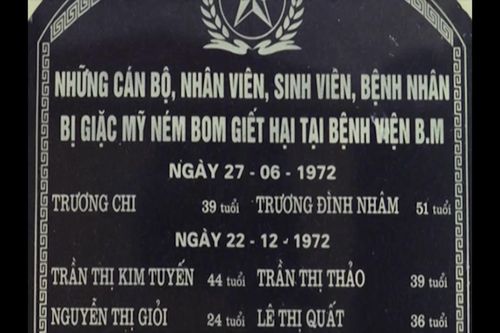 Nhìn lại 50 năm chiến thắng Điện Biên Phủ trên không tại Bệnh viện Bạch Mai