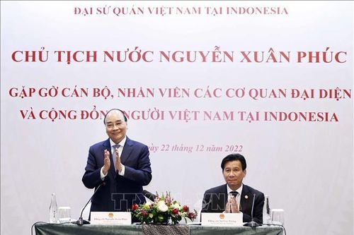 Cộng đồng người Việt Nam tại Indonesia đoàn kết, trí tuệ, đóng góp xây dựng quê hương, đất nước