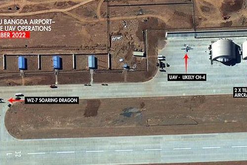 'Rồng bay' WZ-7 của Trung Quốc xuất hiện gần biên giới Ấn Độ